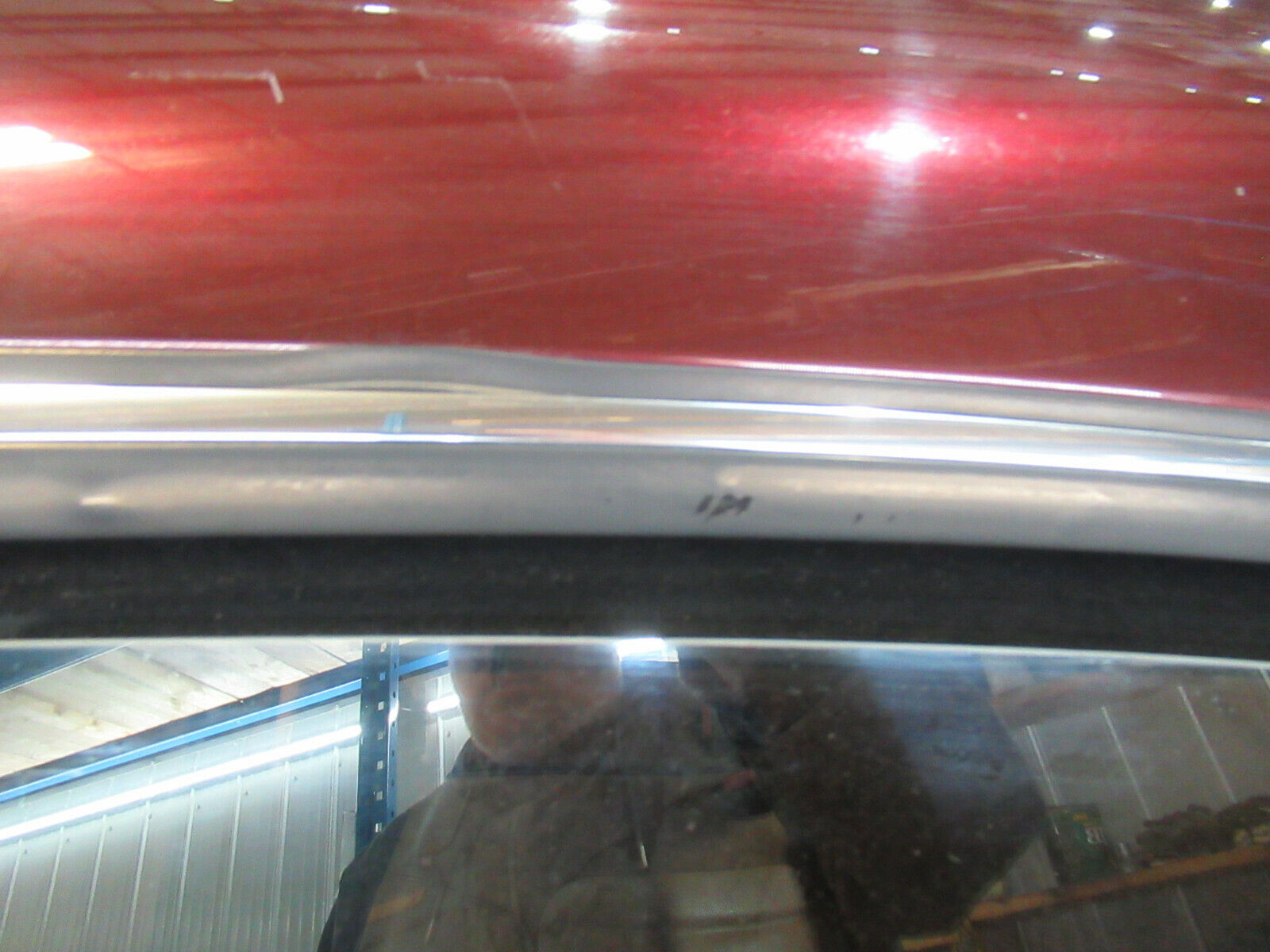 W009 2007 07 MASERATI QUATTROPORTE 4.2 LH LEFT REAR DOOR W/ WINDOW DENTED