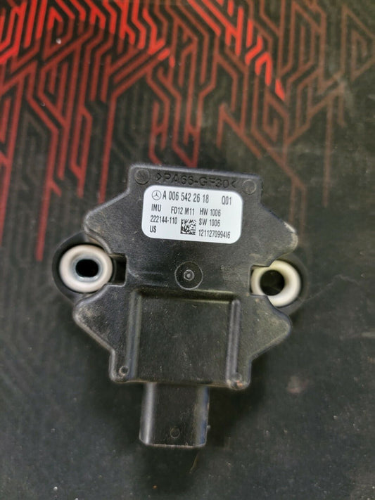 P021 2013 Mercedes ML350 YAW RATE SENSOR A0065422618 OEM Used