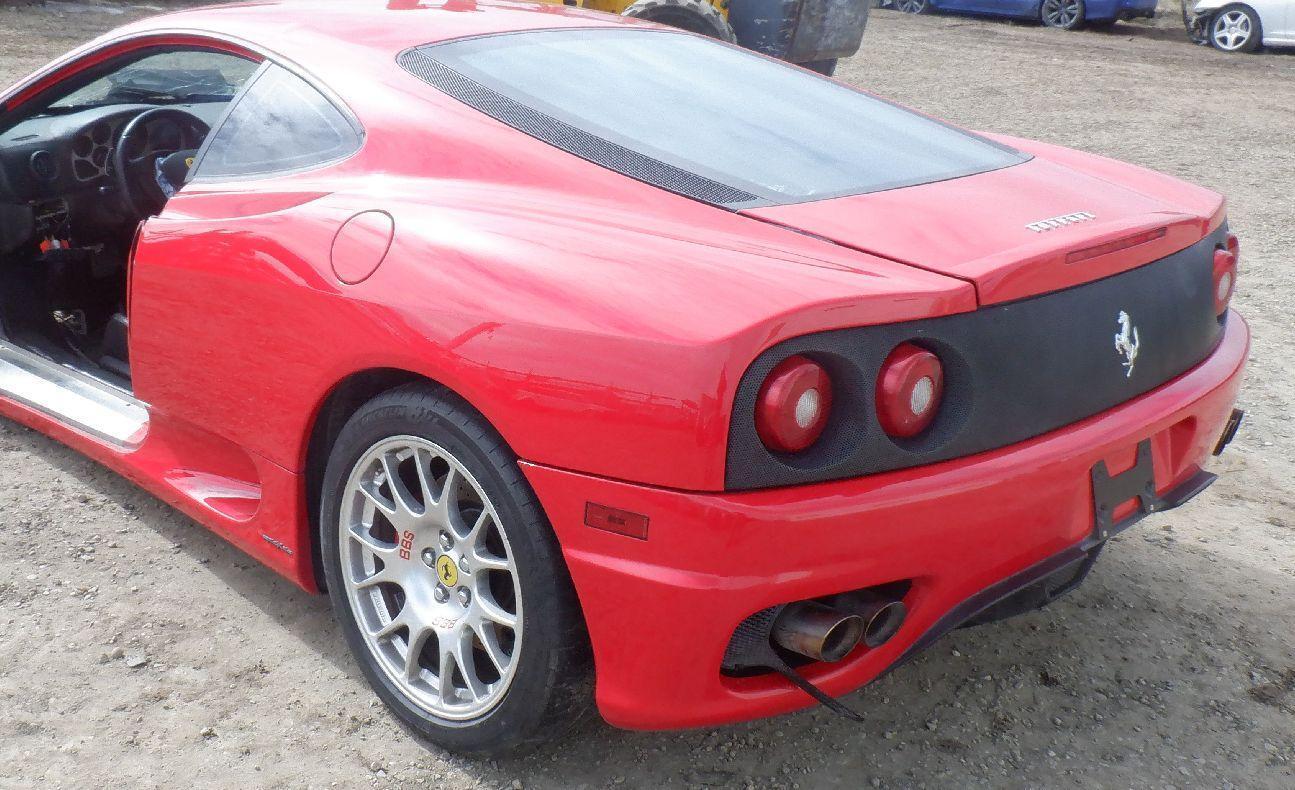 2000 Ferrari 360 Modena Rear Clip quarter roof floor custom cut section