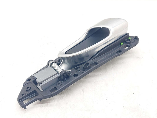 14 PORSCHE 911 991 GT3 RIGHT INSIDE DOOR HANDLE INTERIOR RELEASE SILVER