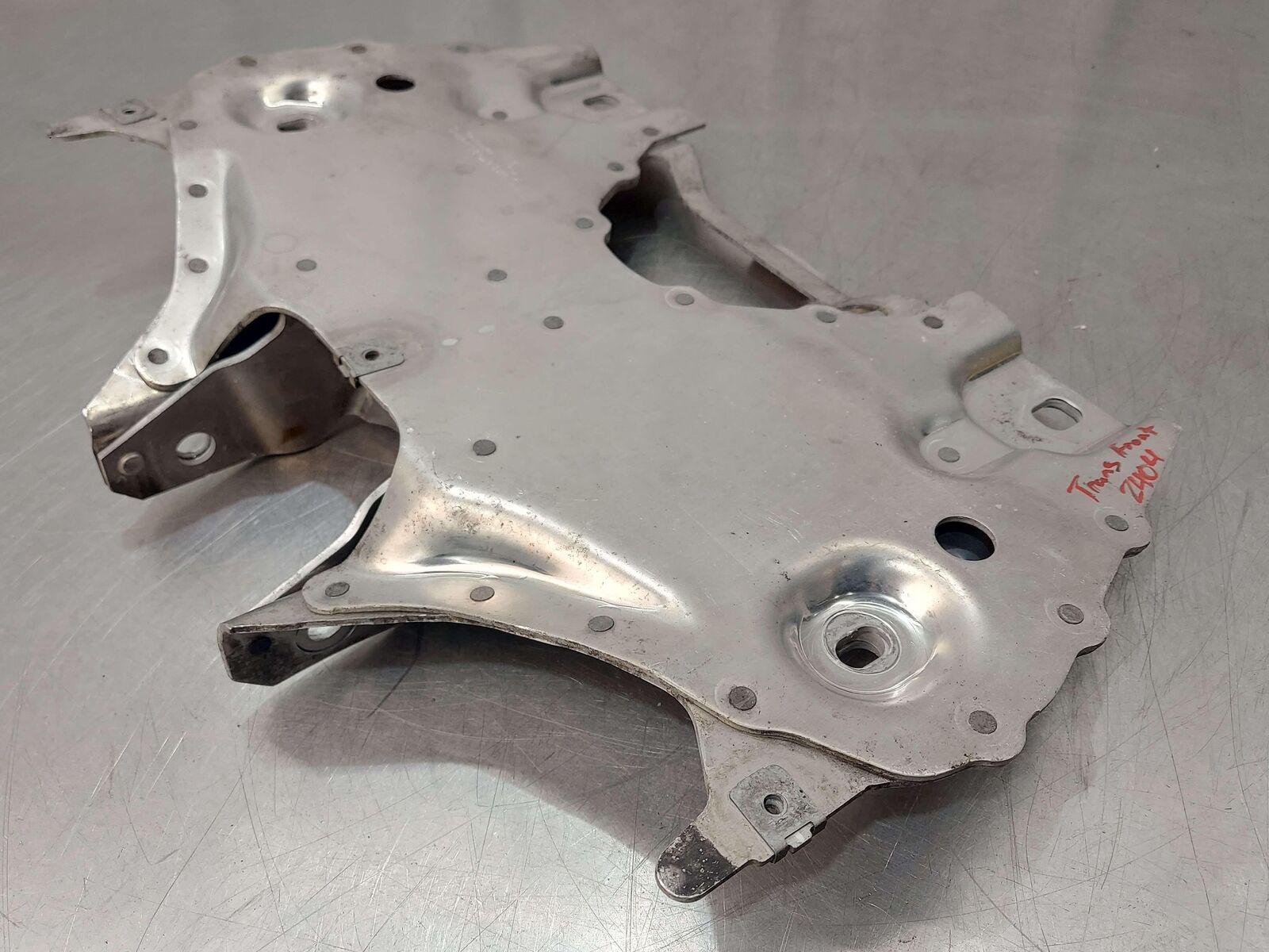 2014 PORSCHE 911 991 GT3 3.8L FRONT TRANSMISSION MOUNT BRACKET BRACE CROSSMEMBER