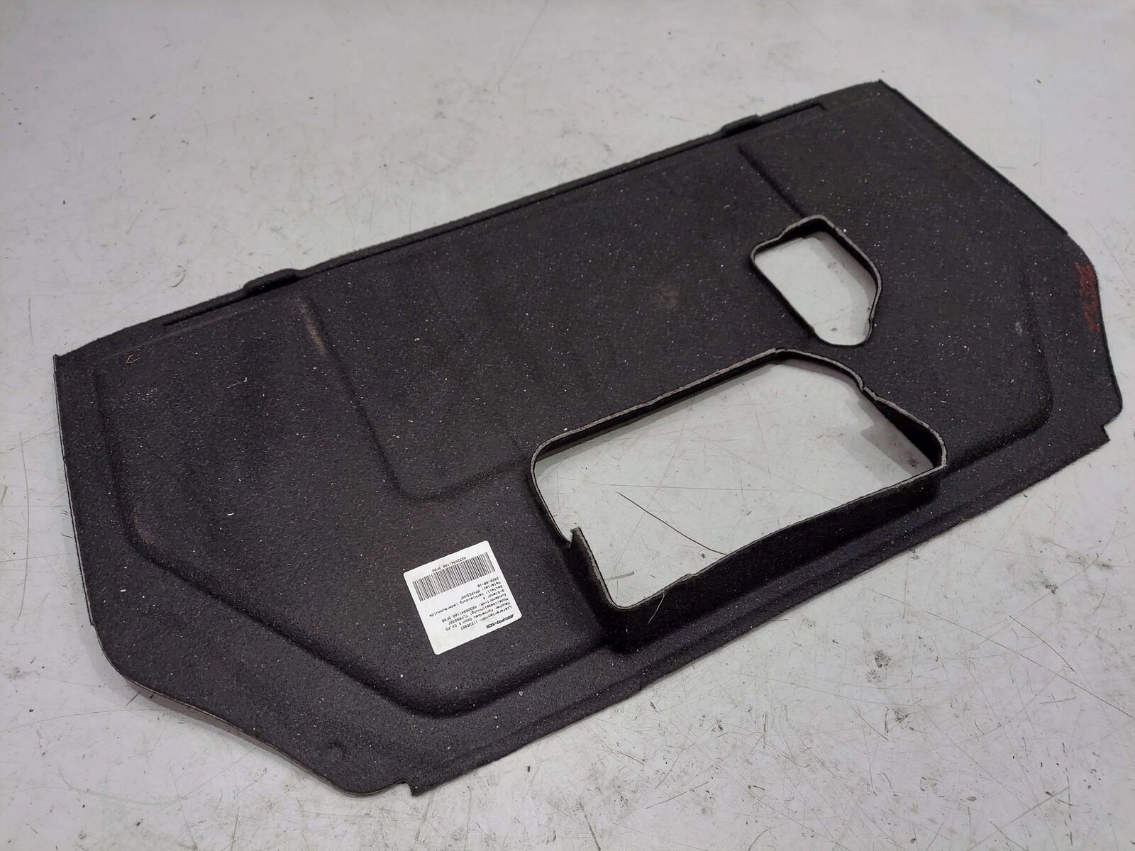 2022 MERCEDES AMG SL63 R232 LOAD COMPARTMENT WELL FLOOR CARGO COVER BLACK *NOTE