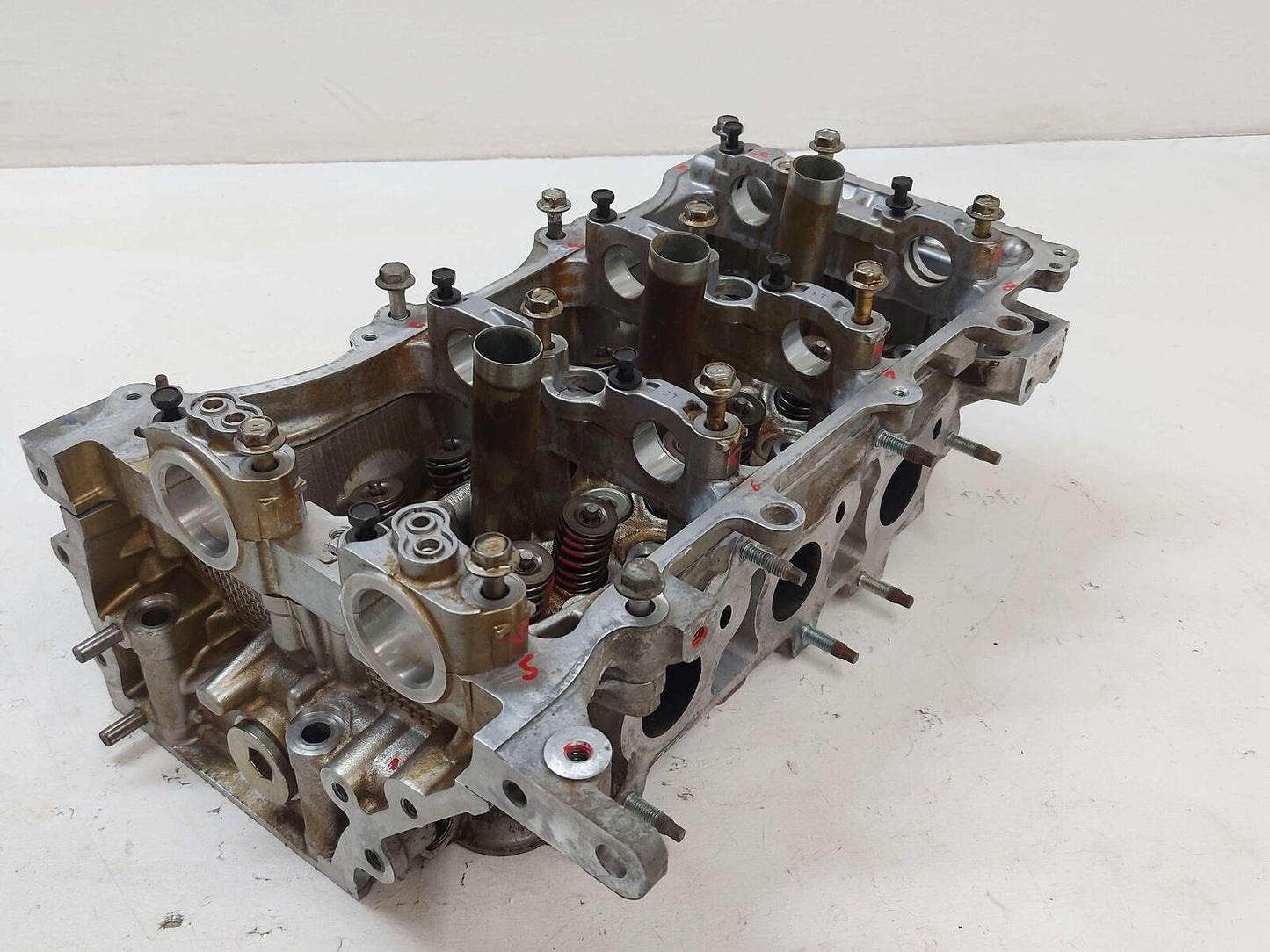 12-23 TOYOTA 4RUNNER LEFT ENGINE MOTOR CYLINDER HEAD 4.0L 1GRFE