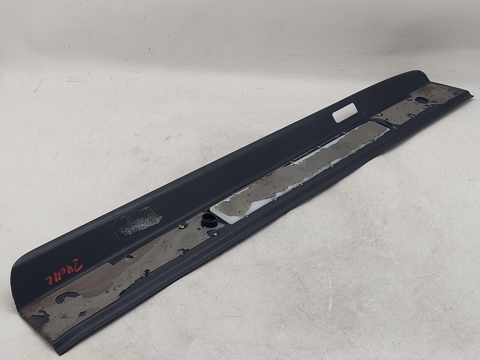 2014 PORSCHE 911 991 GT3 LEFT SCUFF SILL PLATE TRIM 'GT3' CARBON FIBER *NOTE