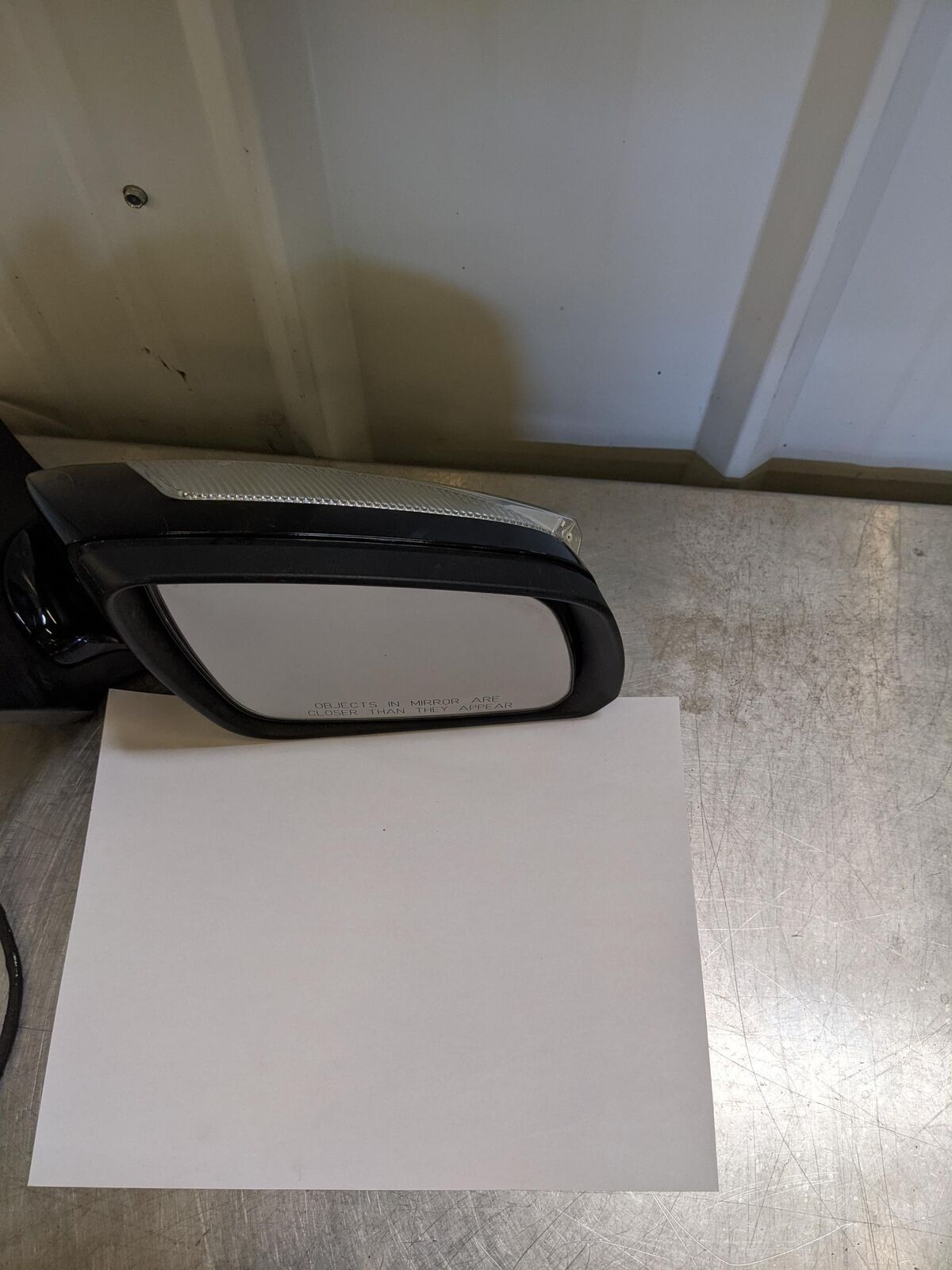 💥09 MERCEDES C230 RH Right Door Mirror Black Power Folding 💥