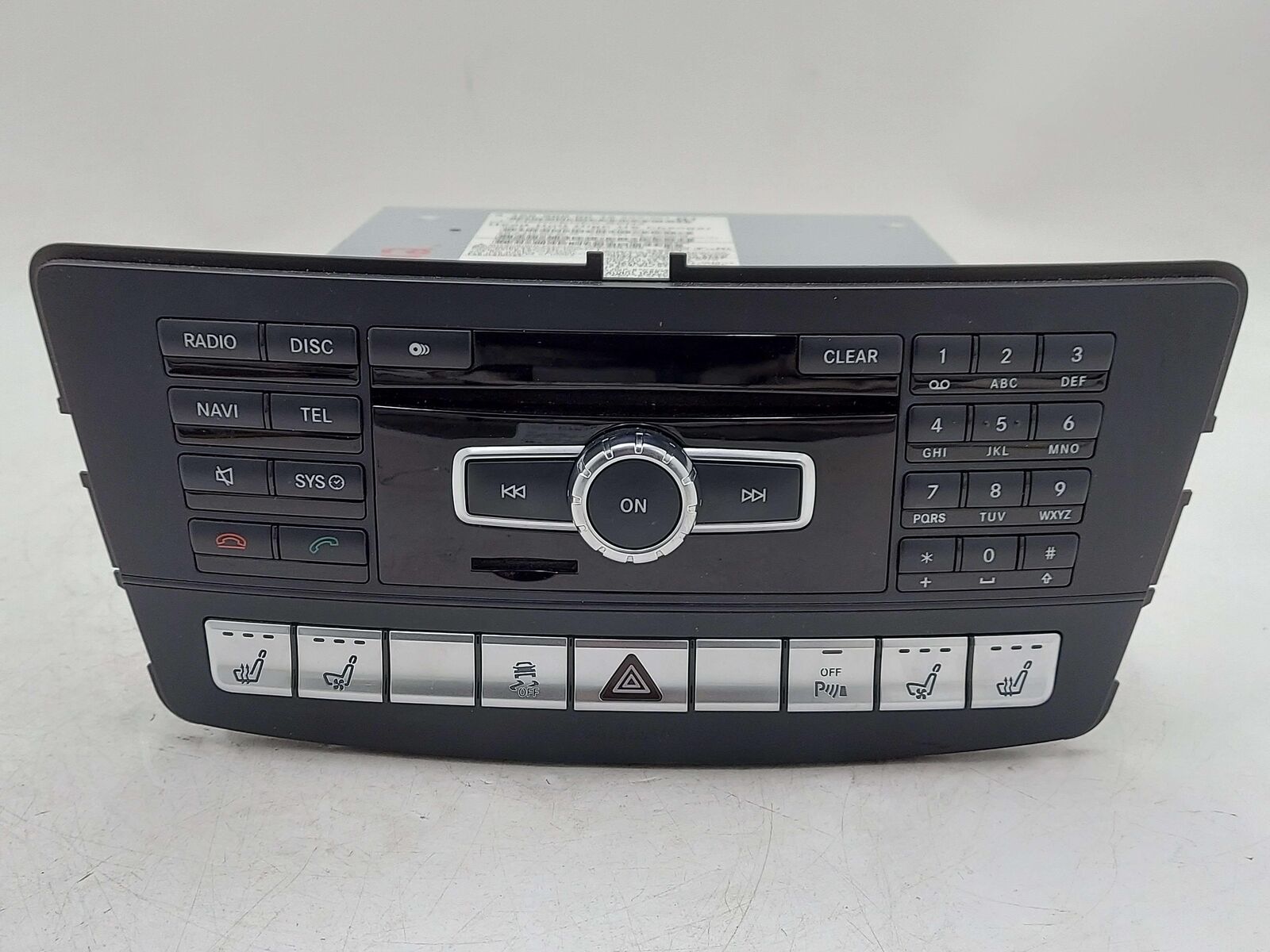 14-15 MERCEDES GL550 X166 COMMAND NAVIGATION RADIO RECEIVER HEAD UNIT