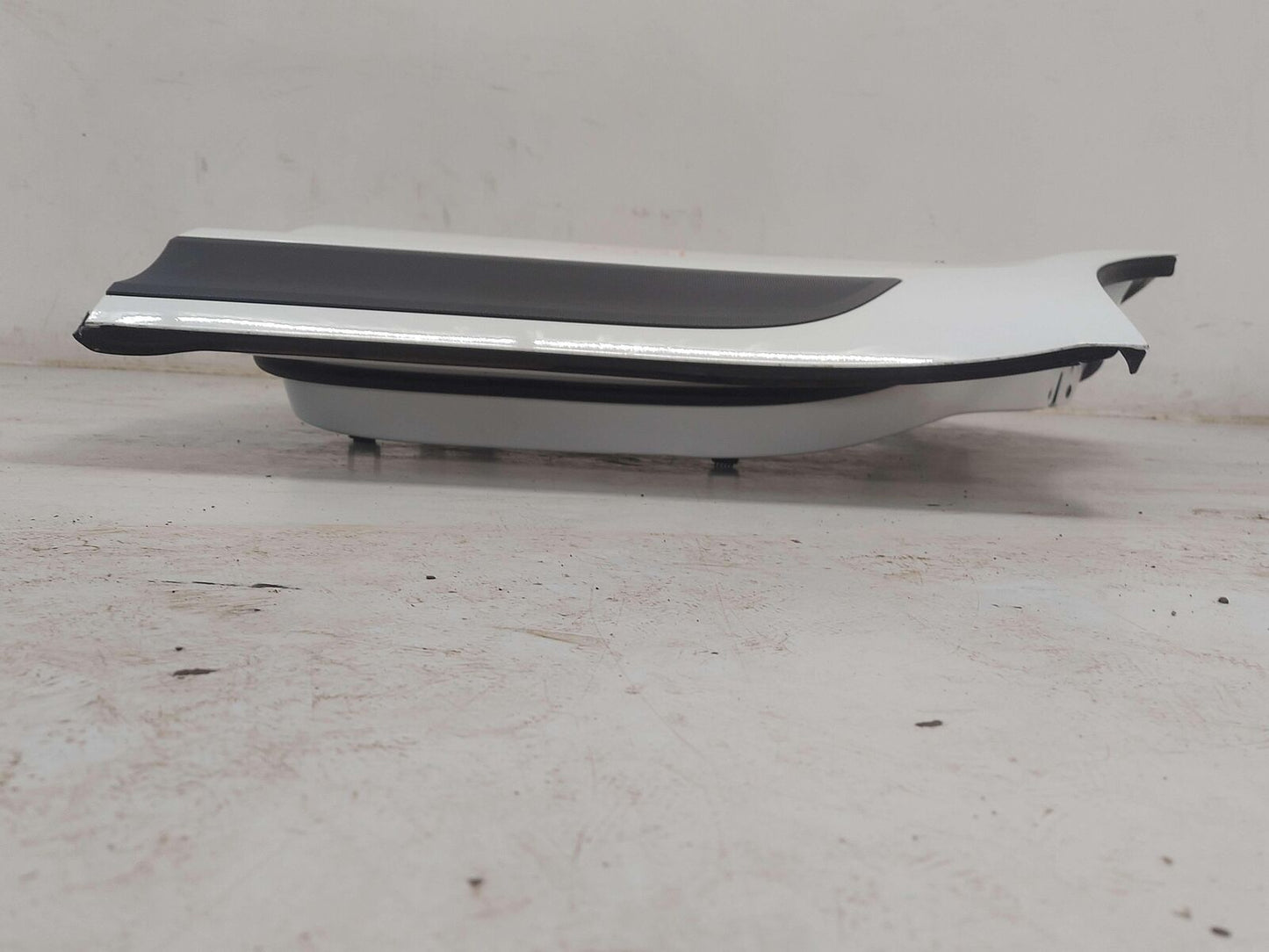 15-19 PORSCHE MACAN S 95B REAR LEFT DOOR SHELL PURE WHITE LC9A *NOTE