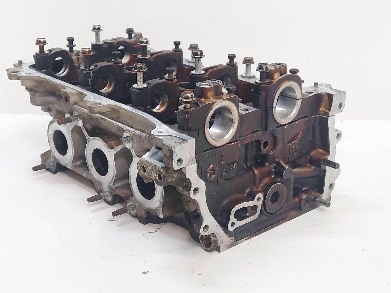 07-16 TOYOTA SIENNA REAR RIGHT ENGINE MOTOR CYLINDER HEAD 3.5L 2GRFE 1110139536