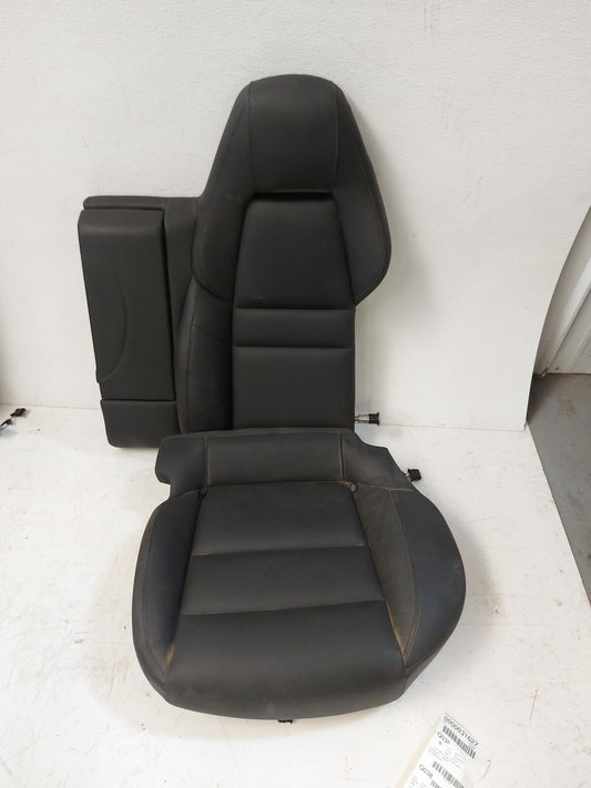 2012 Porsche Panamera Rear LH Left Seat Black Leather