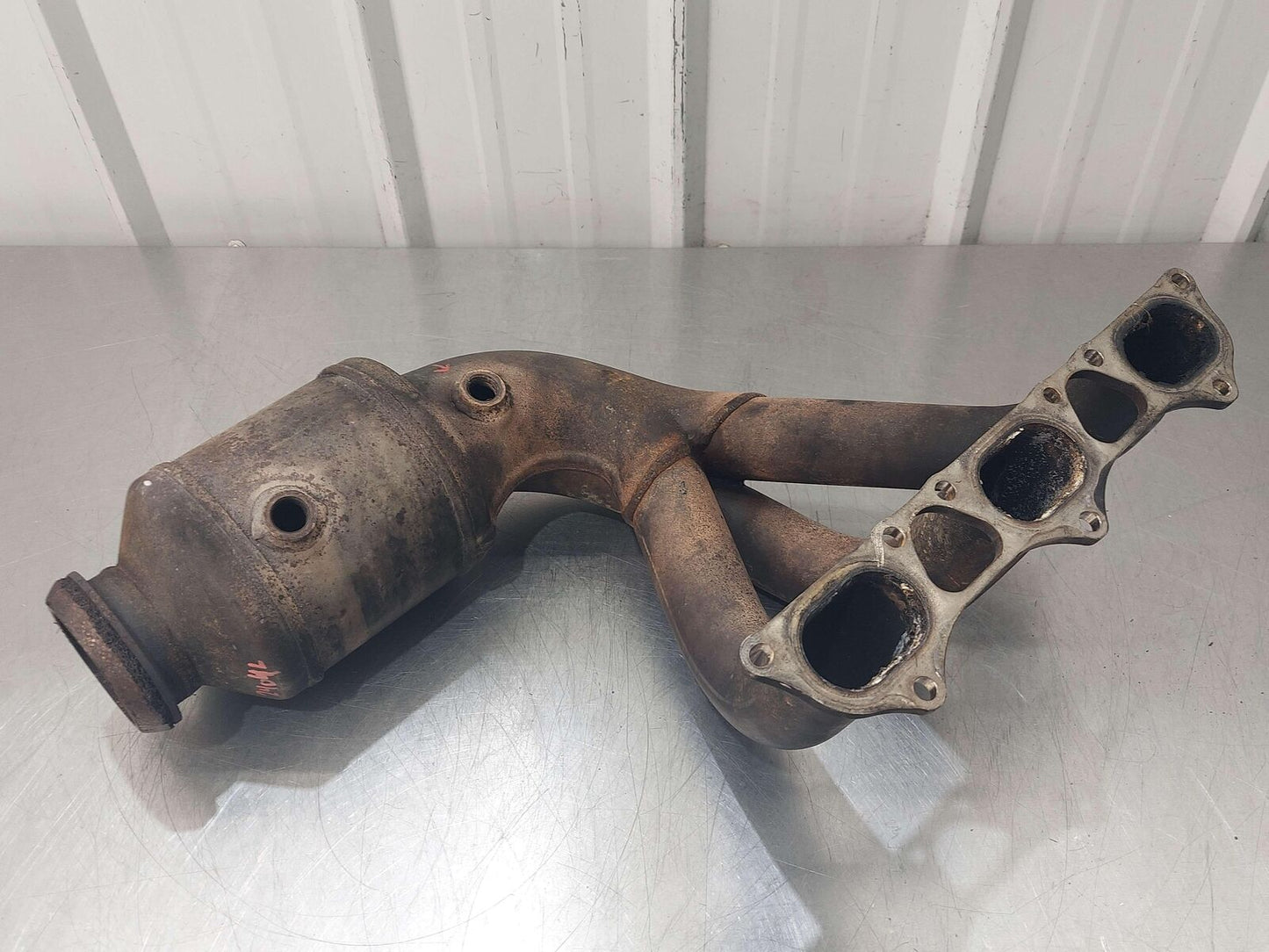 14-16 PORSCHE 911 991 GT3 3.8L MA1.75 LEFT EXHAUST MANIFOLD 3.8L MA1.75 *NOTE