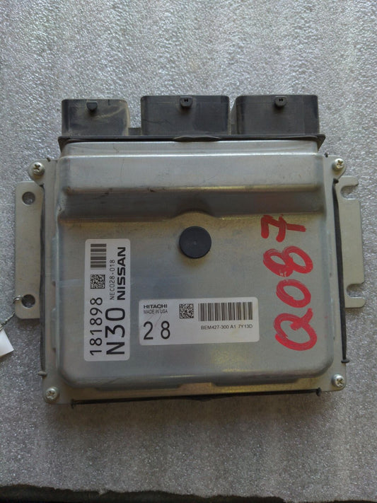 18 19 20 NISSAN MAXIMA Engine Computer Control Module ECU ECM Nec028-018 52k KM