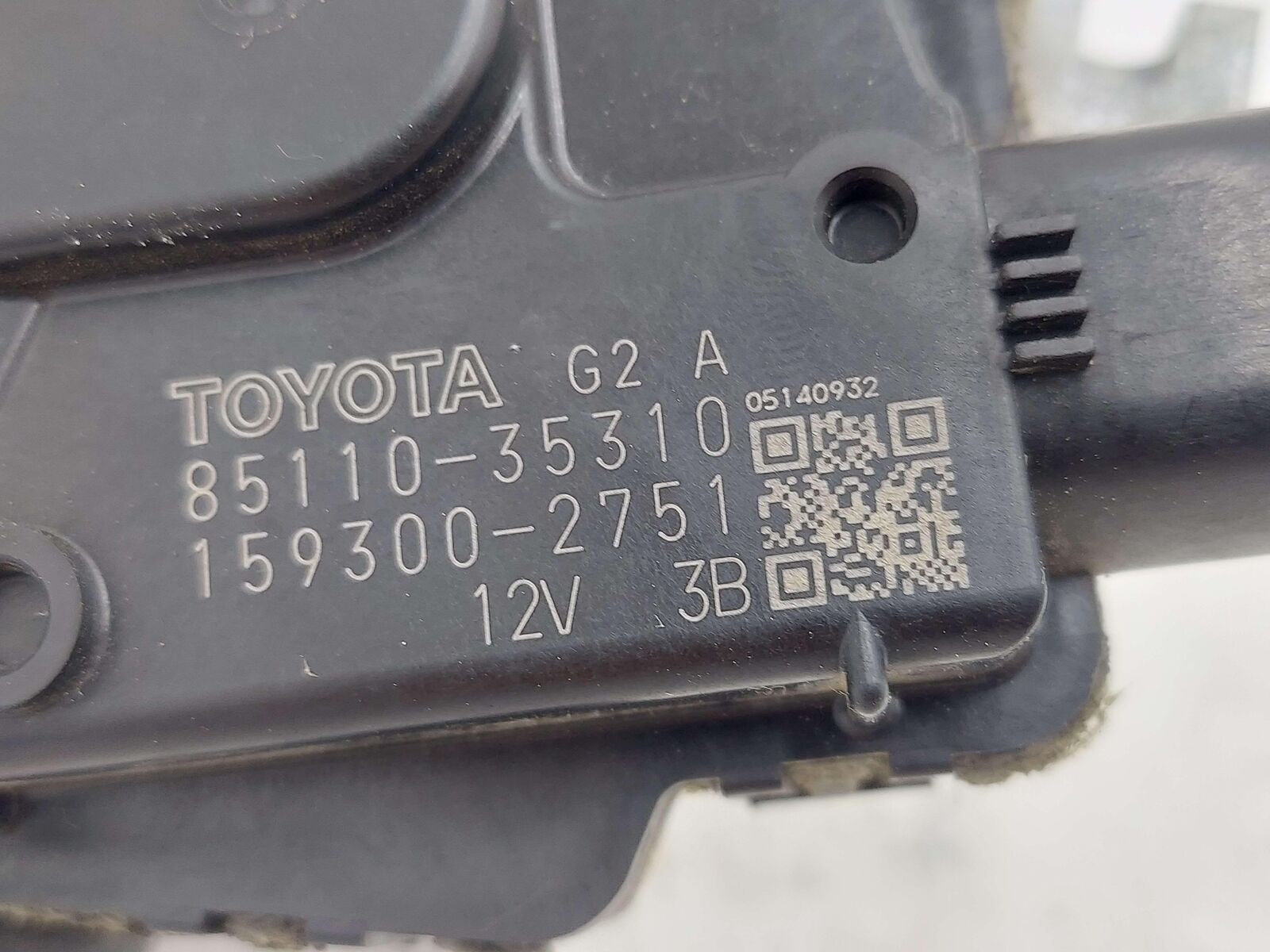 10-23 TOYOTA 4RUNNER FRONT WINDSHIELD WIPER MOTOR 85110-35310