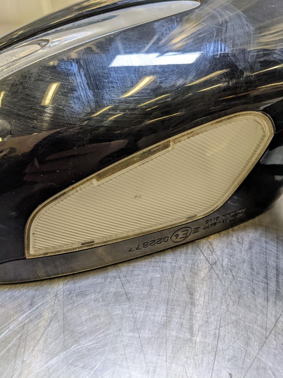 💥10-12 LEXUS RX450 HYBRID RH Right Door Mirror *NOTES* Black E4022677💥