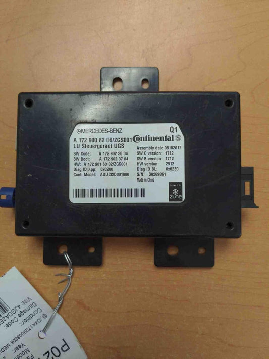 P021 MERCEDES ML A1729008206 COMMUNICATION INTERFACE MEDIA MODULE