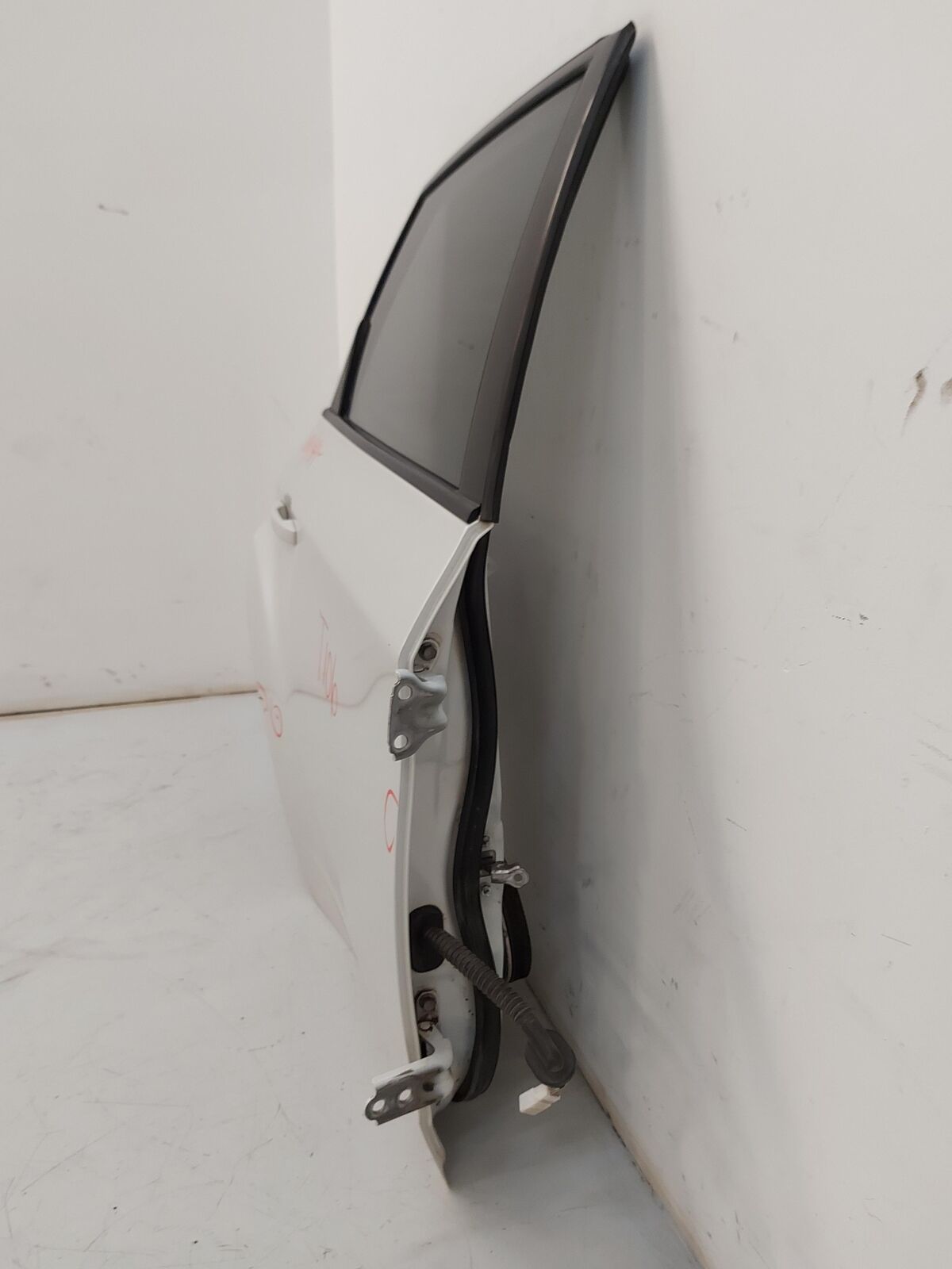 08-14 SUBARU IMPREZA WRX STi REAR RH Right Door White *Dents Rust Spots*