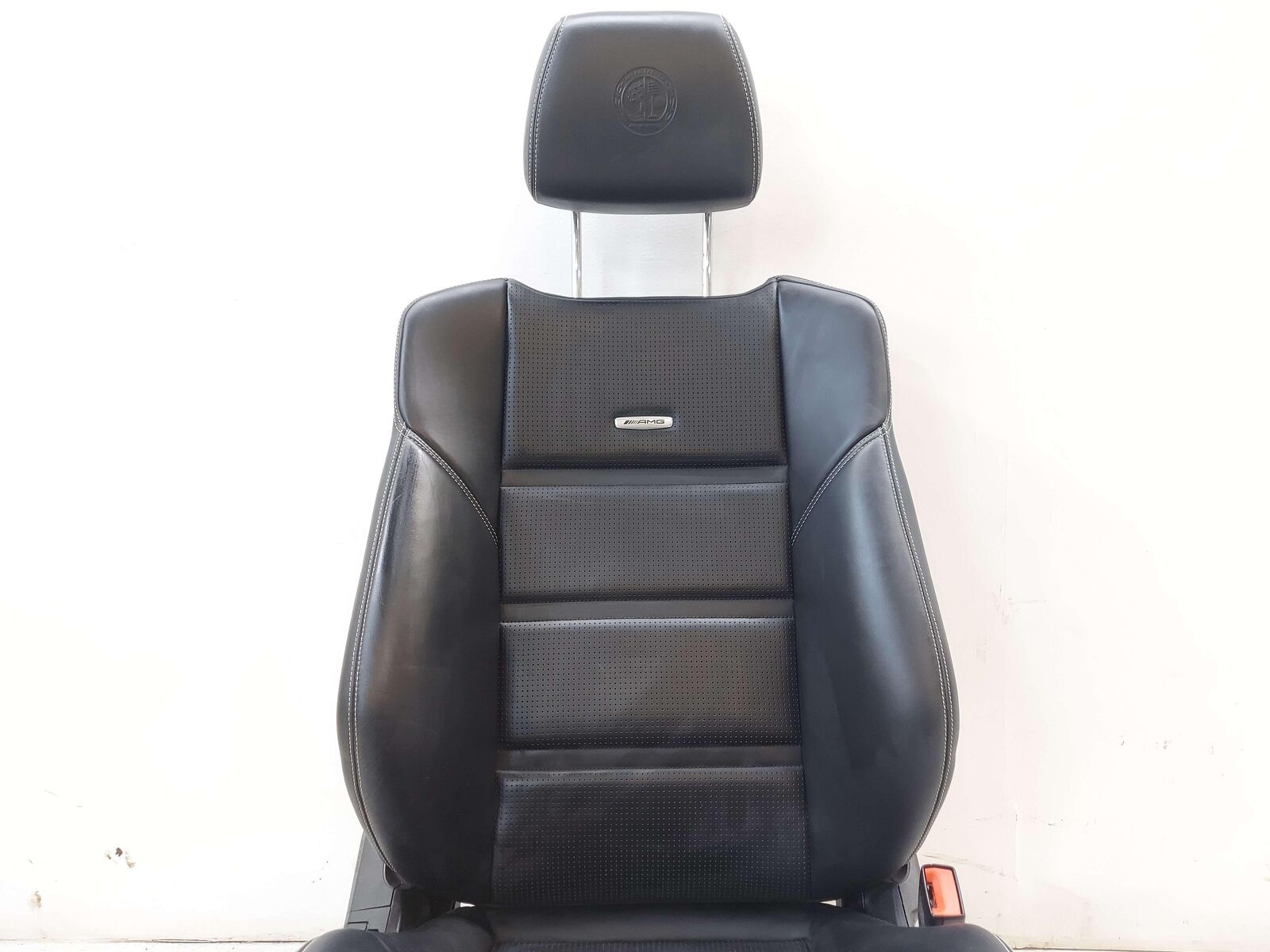 12-18 Mercedes W218 CLS63S AMG FRONT SEAT LEFT RIGHT SET BLACK NAPPA LEATHER