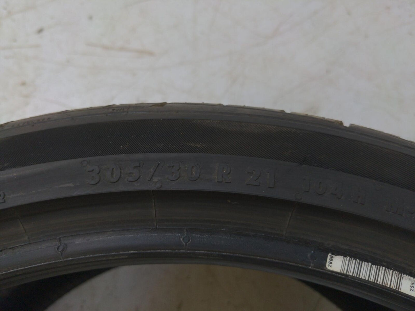 SINGLE TIRE CONTINENTAL PROCONTACT RX 305/30R21 FROM 20-23 PORSCHE TAYCAN