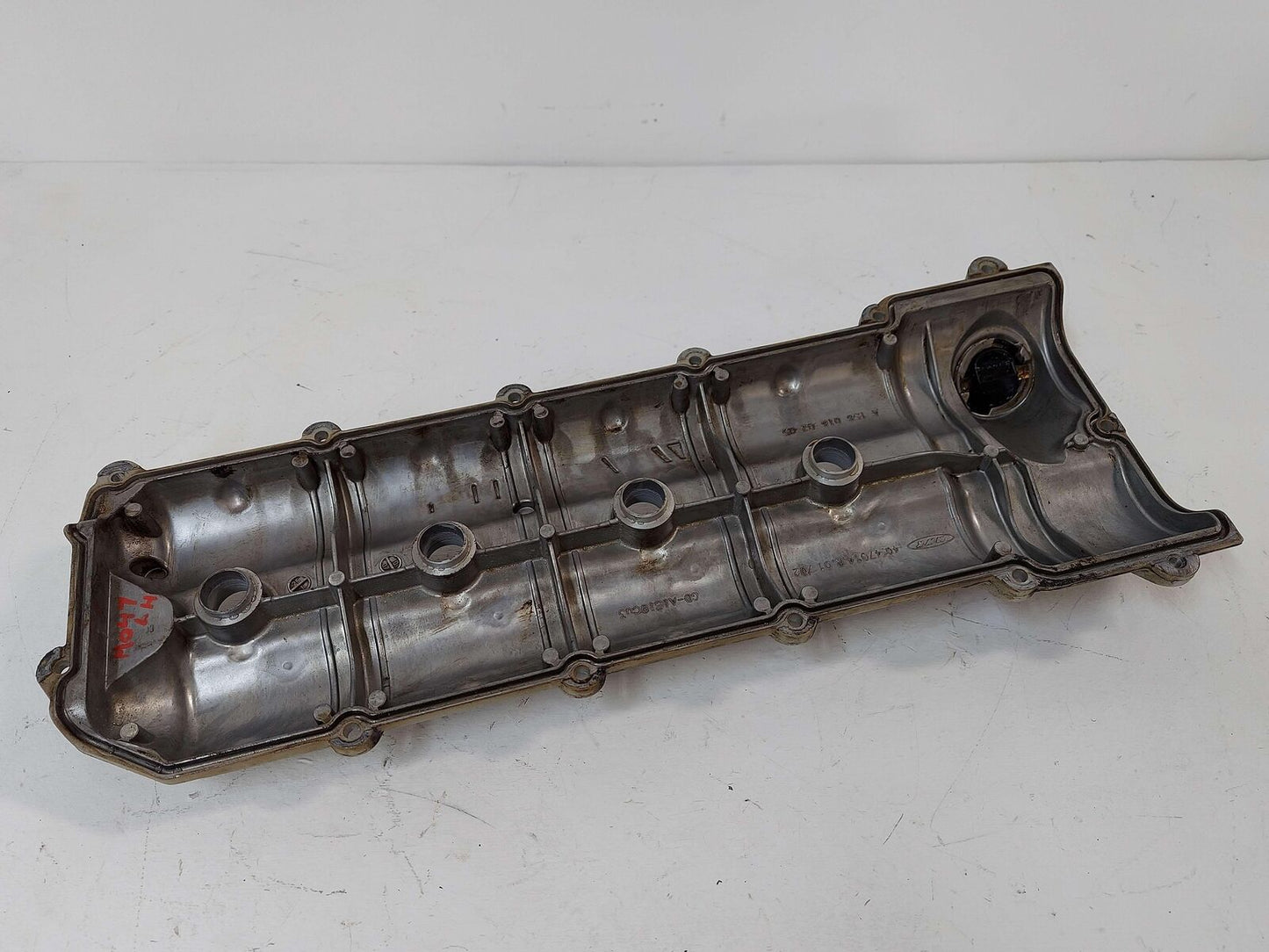 08-12 Mercedes S63 AMG 6.3L LH Lefet Valve Cover A1560106300 A1560160205