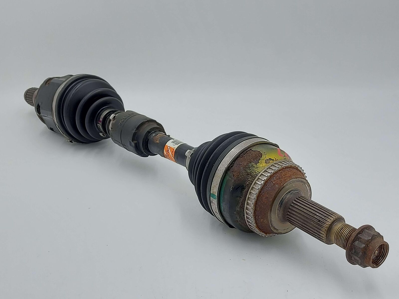 10-15 LEXUS RX450 HYBRID FRONT LEFT AXLE SHAFT 43420-0W280 *NOTE