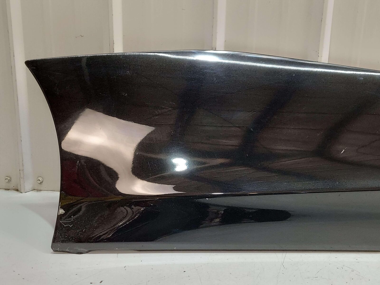 2016 MCLAREN 540C LEFT LOWER OUTER DOOR SHELL SKIN BLADE ONYX BLACK *NOTE