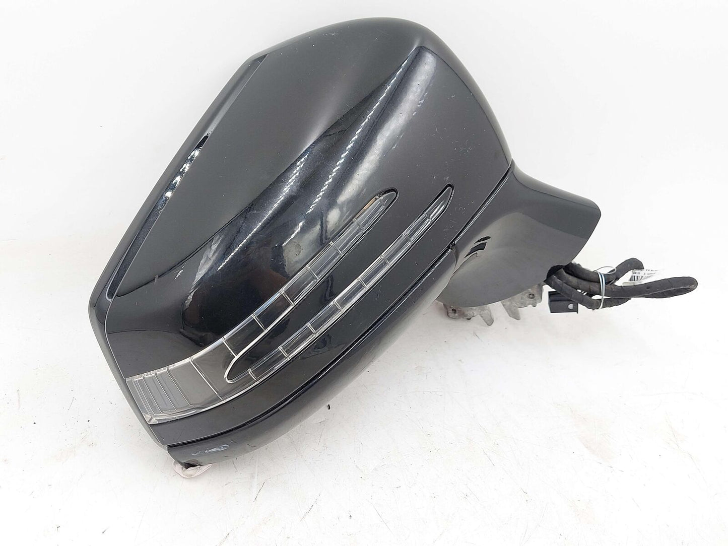 12-14 Mercedes W218 CLS63S AMG RIGHT DOOR MIRROR W/ BLIND SPOT OBSIDIAN BLACK