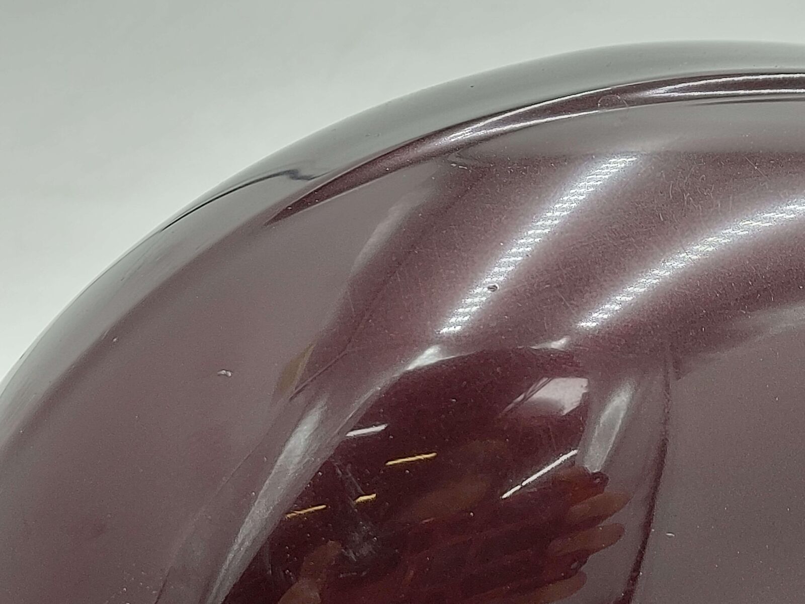 2007 MASERATI QUATTROPORT M139 LH LEFT DOOR MIRROR BURGUNDY *SCUFFS CHIPS*