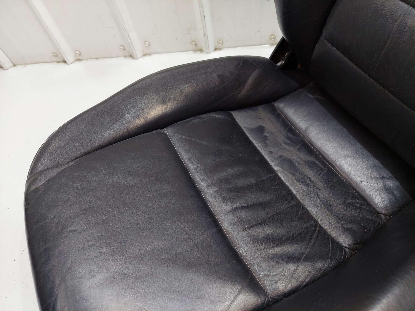 00-01 PORSCHE 911 996 CARRERA CABRIOLET FRONT RIGHT SEAT LEATHER BLACK