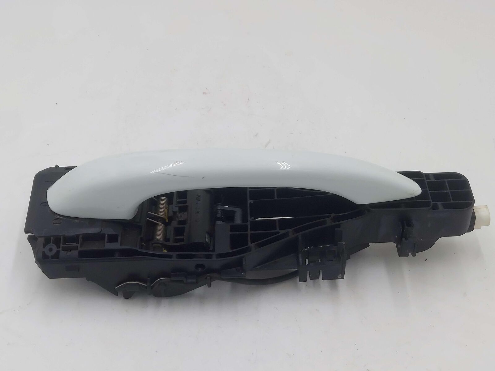 15-19 PORSCHE MACAN S 95B REAR RIGHT DOOR HANDLE KEYLESS ENTRY PURE WHITE LC9A