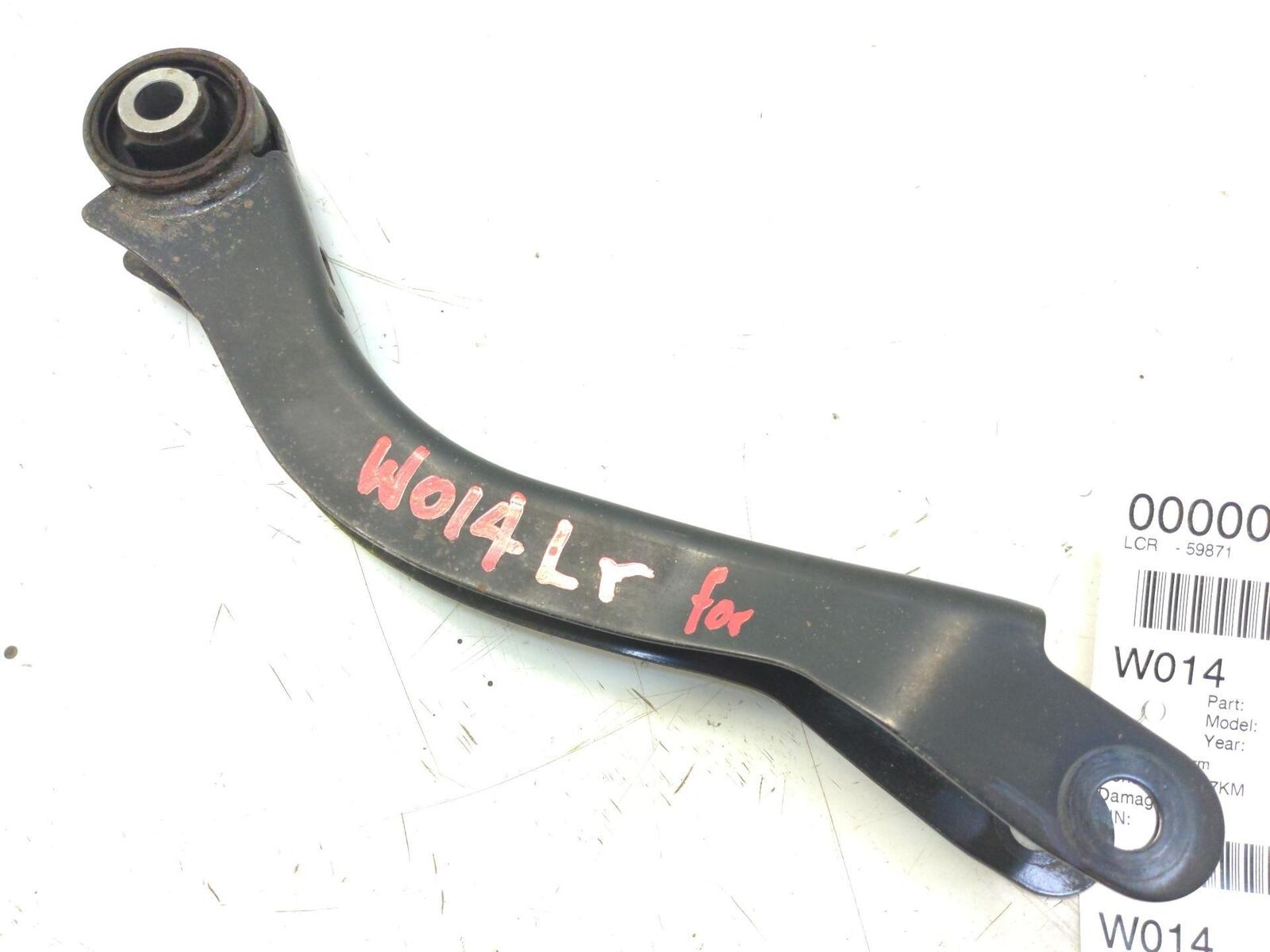 15-21 SUBARU WRX LH LEFT LOWER CONTROL ARM TRAILING ARM