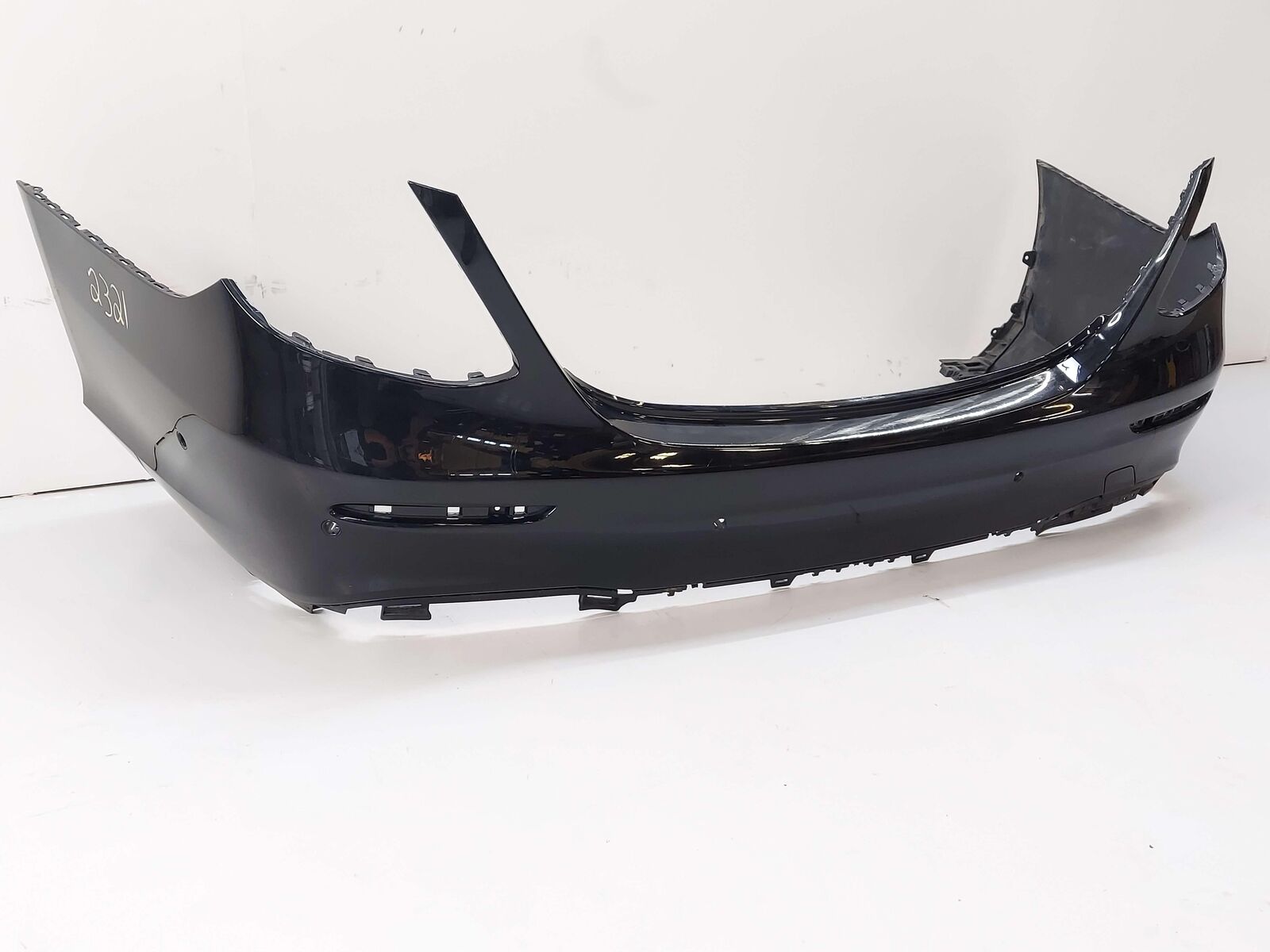 17-20 MERCEDES E63s AMG W213 REAR BUMPER COVER BLACK SEDAN PARK ASSIST *NOTES*