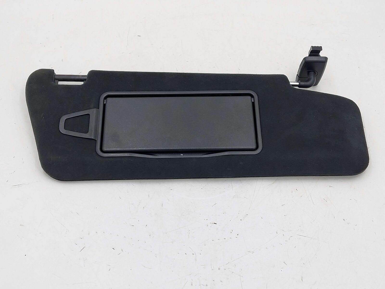 12-16 MERCEDES CLS63S AMG W218 RIGHT SUN VISOR BLACK SUEDE ALCANTARA 800A