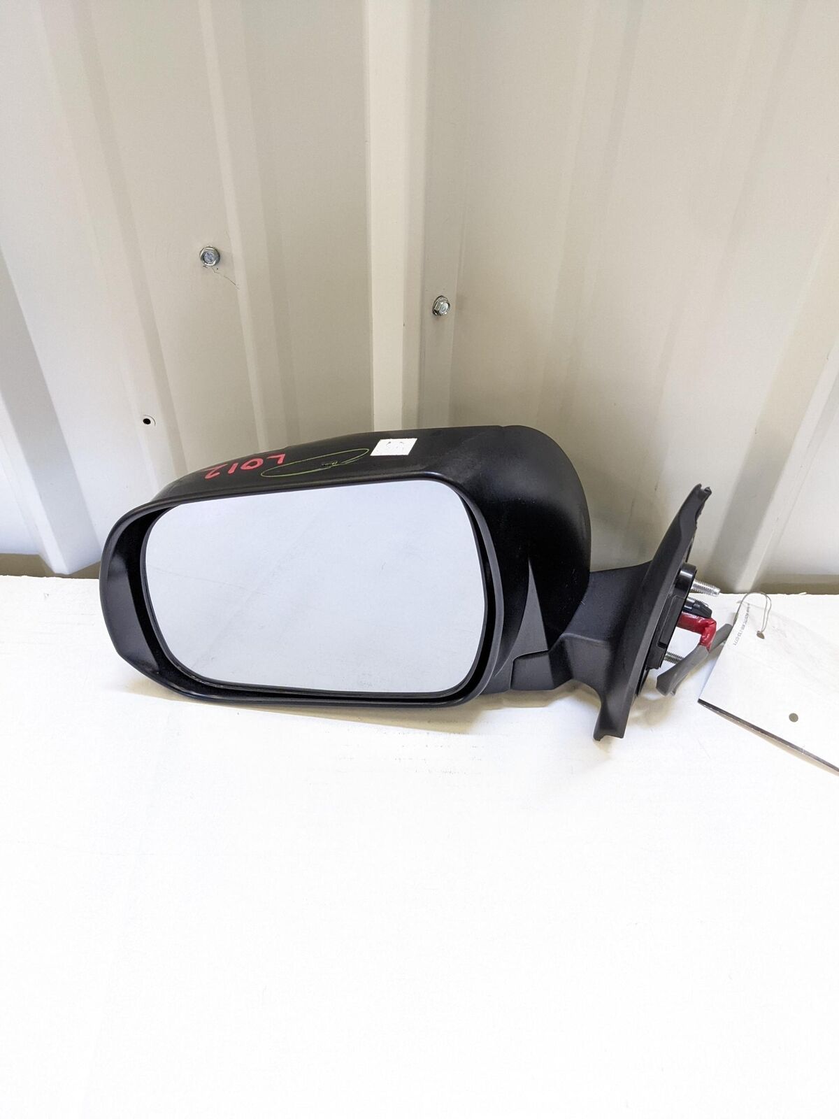 12-15 TOYOTA TACOMA LH Left Door Mirror *less Cover Scuffs* Black POWER