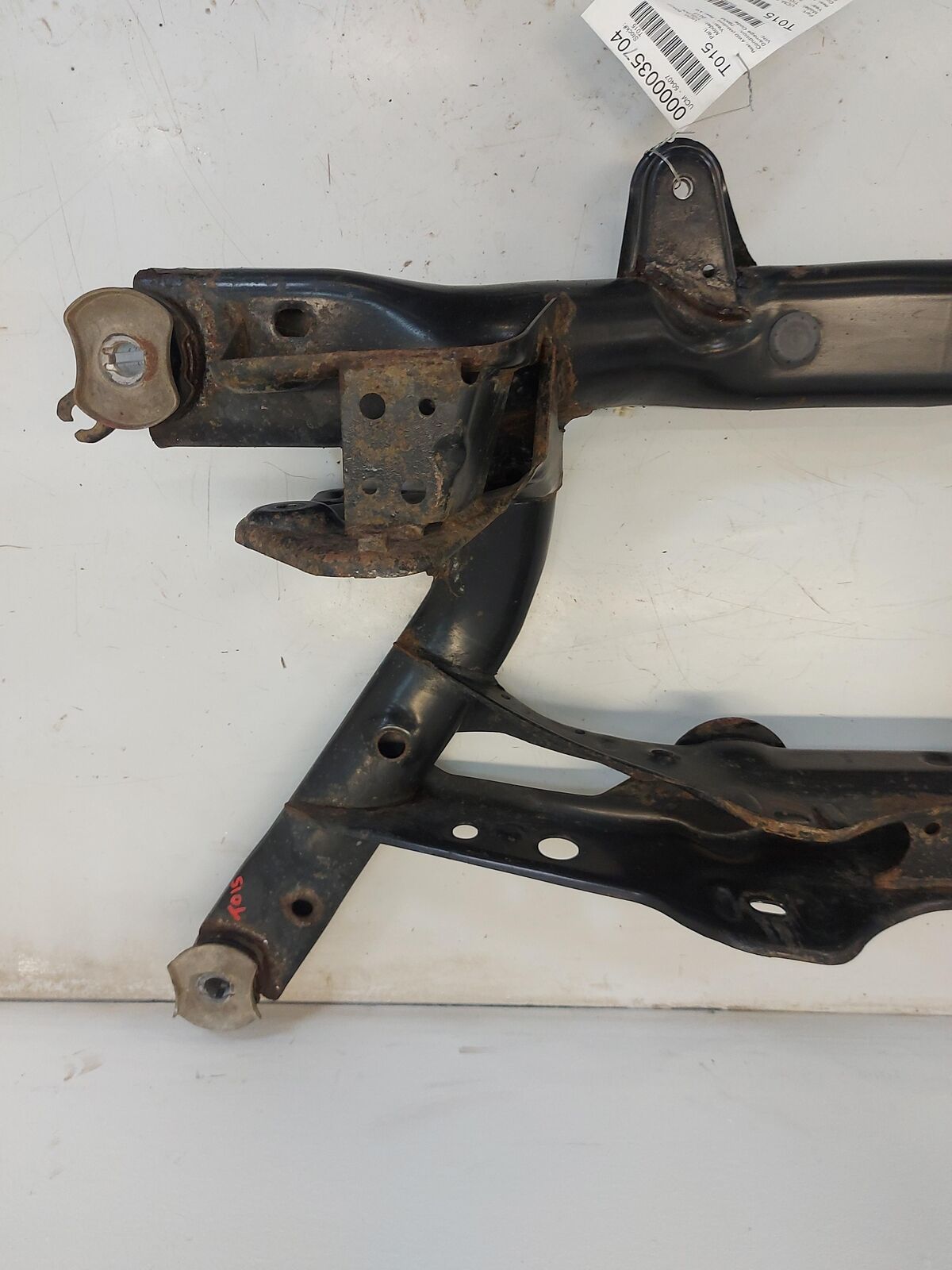 09-18 VW TIGUAN REAR Undercarriage Crossmember Subframe Awd 5N0505235AH