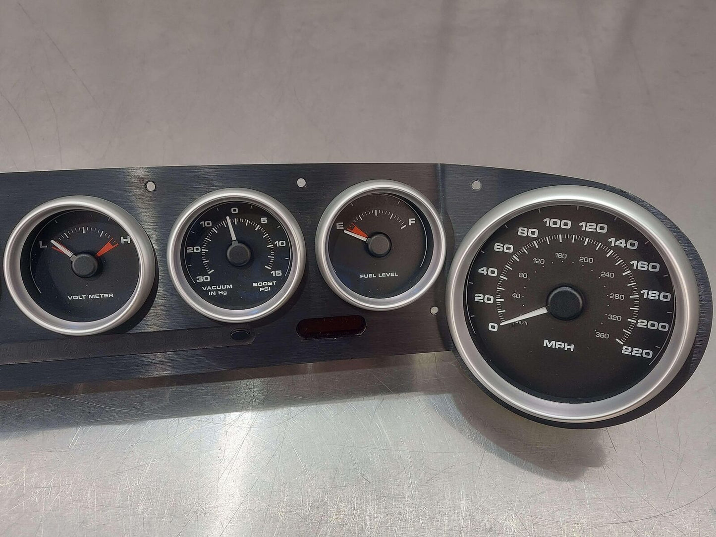 05-06 FORD GT GT40 SUPERCAR SPEEDOMETER GAUGE CLUSTER ODOMETER 4G7V-10849-AD OEM