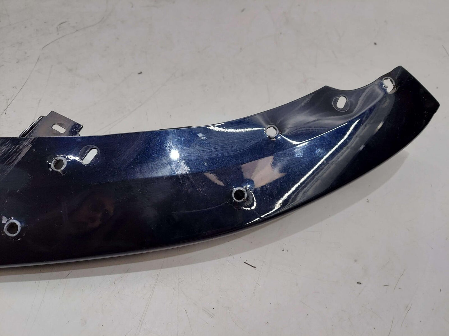 2024 ASTON MARTIN DB12 VOLANTE FRONT BUMPER LOWER LIP SPOILER ULTRAMARINE BLACK