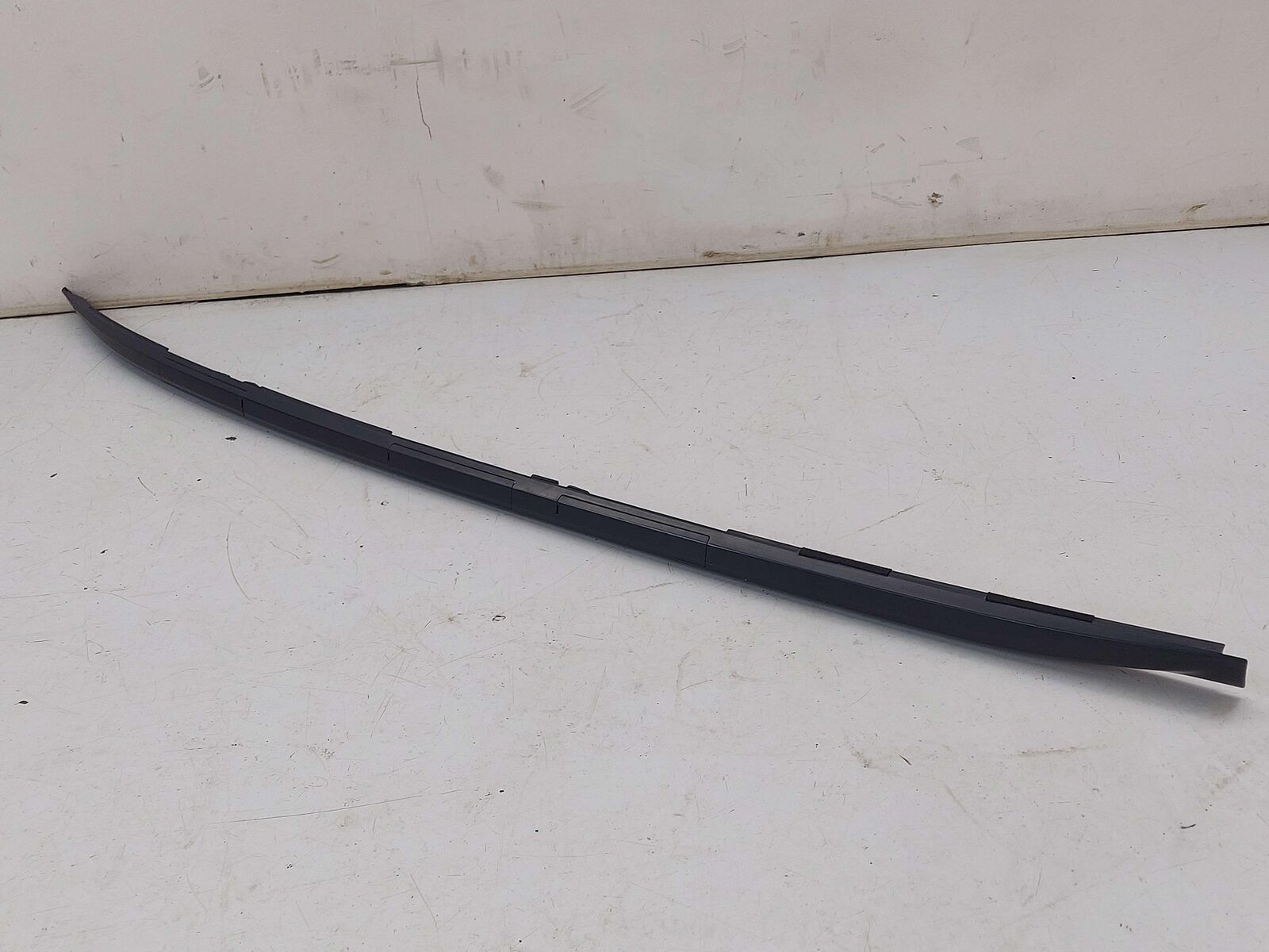 15-20 NISSAN MURANO LEFT ROOF RAIL BLACK 738715AA0A 738715AA0B *SCRATCHED*