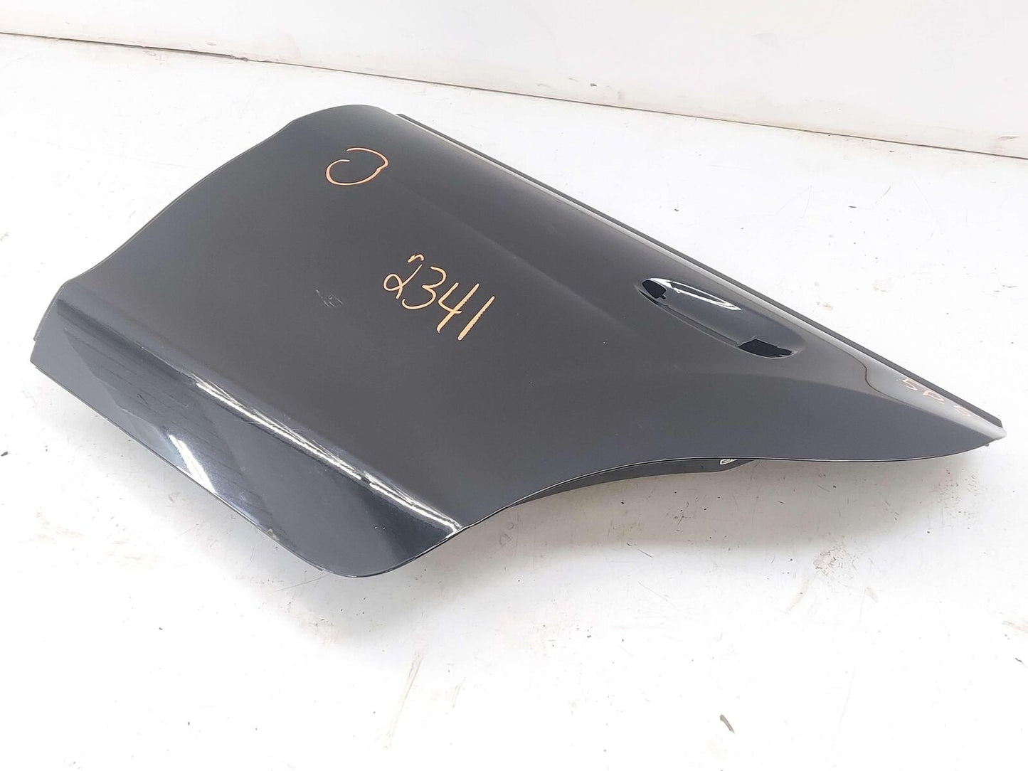 12-18 Mercedes W218 CLS63S AMG REAR LEFT DOOR SHELL OBSIDIAN BLACK