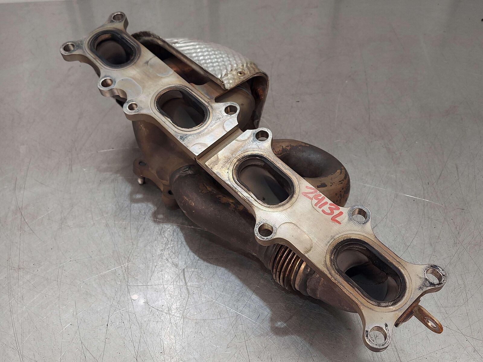 2016 MCLAREN 540C LEFT EXHAUST MANIFOLD 3.8L 41001039G