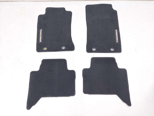 2015 TOYOTA TACOMA FLOOR MAT BLACK CARPET OEM PT206-35152-20 DOUBLE CAB NEW