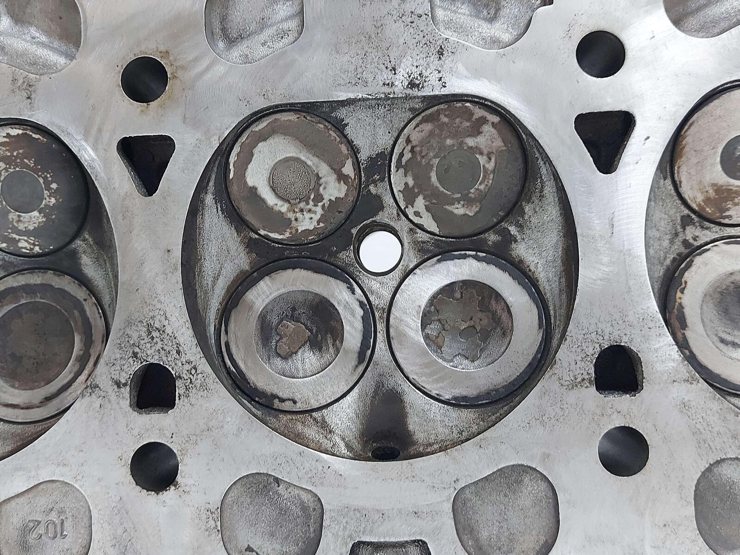 09-13 PORSCHE 911 CARRERA 4S 997.2 3.8L MA1.01 LEFT ENGINE MOTOR CYLINDER HEAD