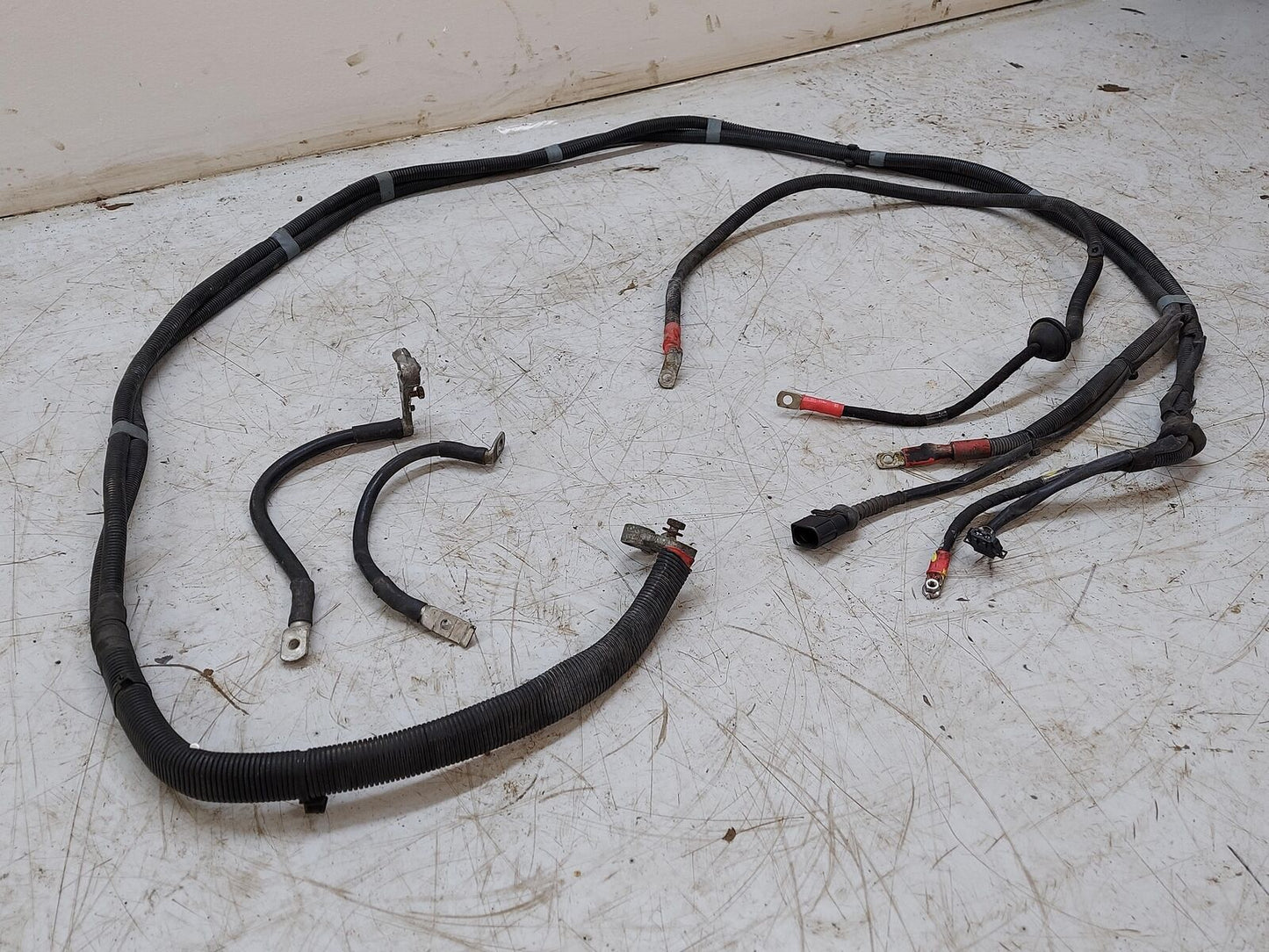 2008 Lamborghini Gallardo 5.0L Complete Battery Wire Wiring Harness