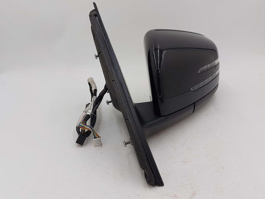 16-19 MERCEDES W166 GLE63S AMG LEFT DOOR MIRROR OBSIDIAN BLACK 615253AA *NOTE