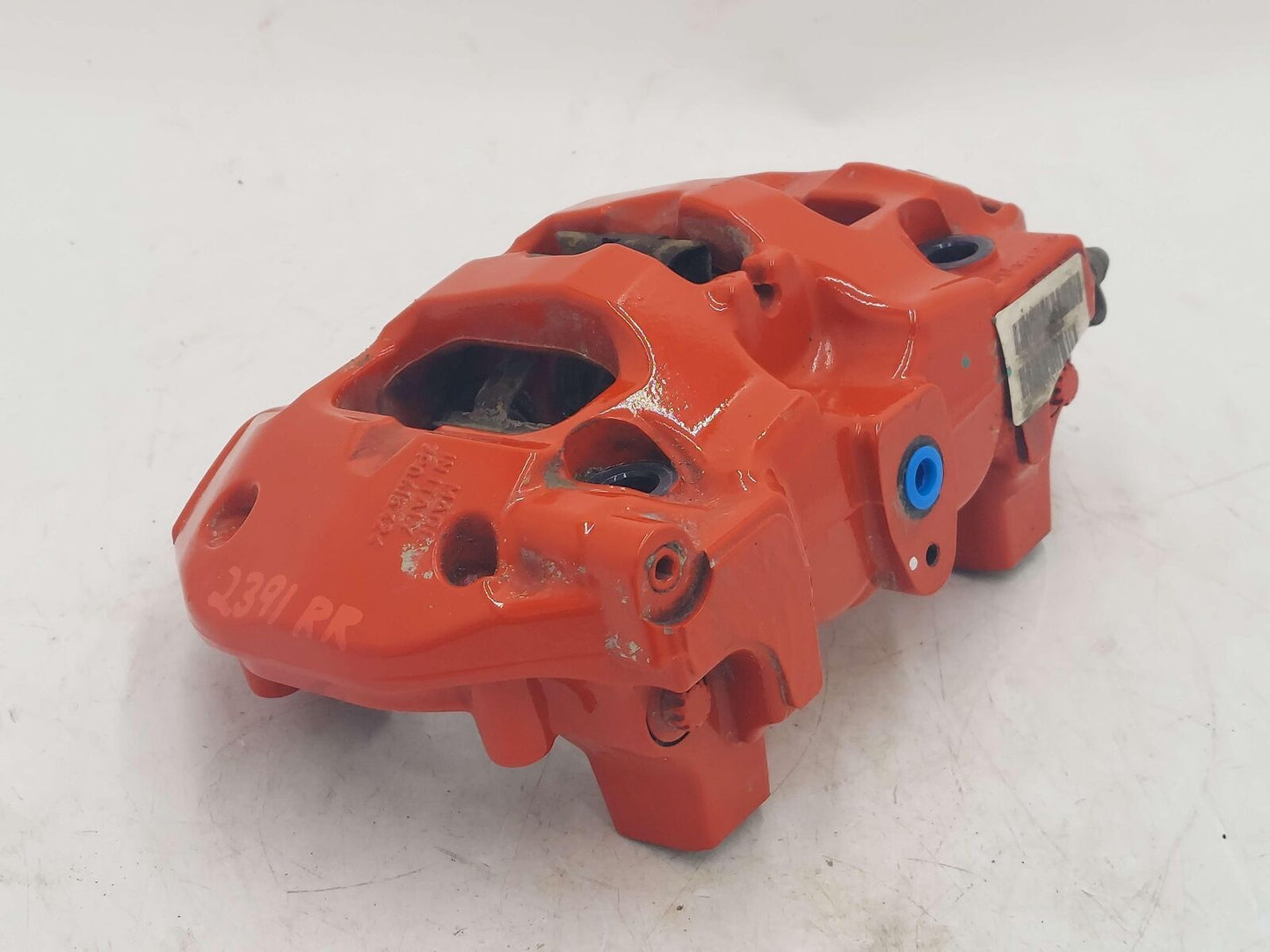 11-18 PORSCHE CAYENNE GTS 958 REAR RIGHT BRAKE CALIPER RED 7P5615404BA 7P0615424