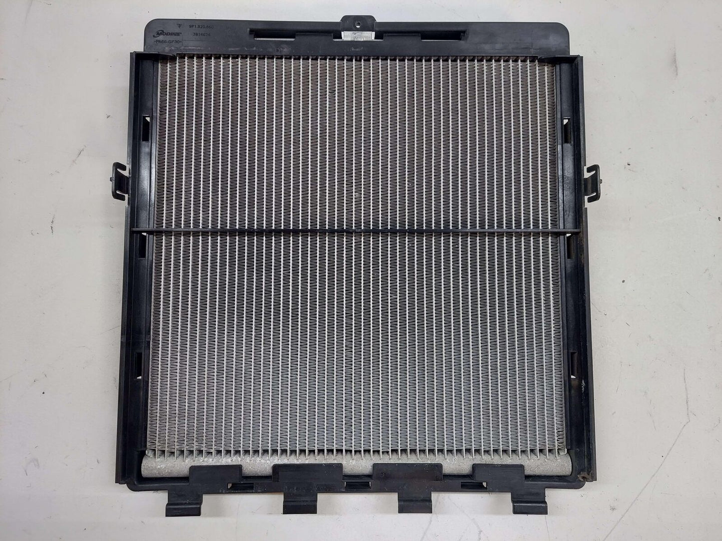 17-19 PORSCHE CAYMAN 718 RIGHT A/C AIR CONDITIONING CONDENSER W/ FRAME 9P1820411