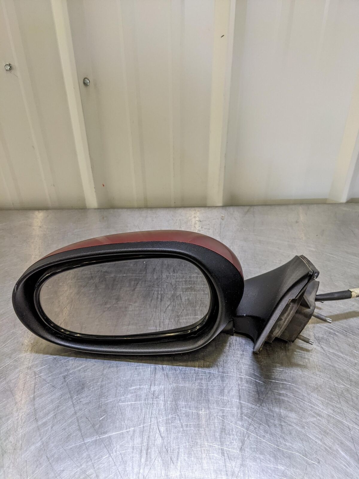 💥04-07 JAGUAR XJ8 LH Left Door Mirror Red Electric💥