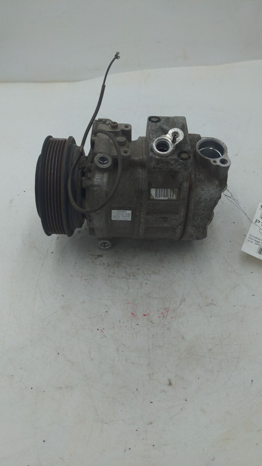 06 07 08 PORSCHE CAYMAN A/c AC Air Compressor 7sbu16c 447220-8266 86K KM's!