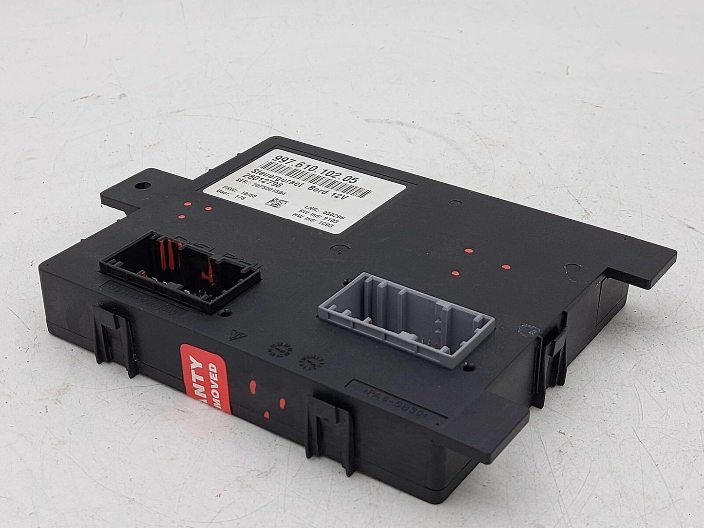 Porsche 911 997 Carrera S BCM MULTIPLEX NETWORK GATEWAY CONTROL MODULE