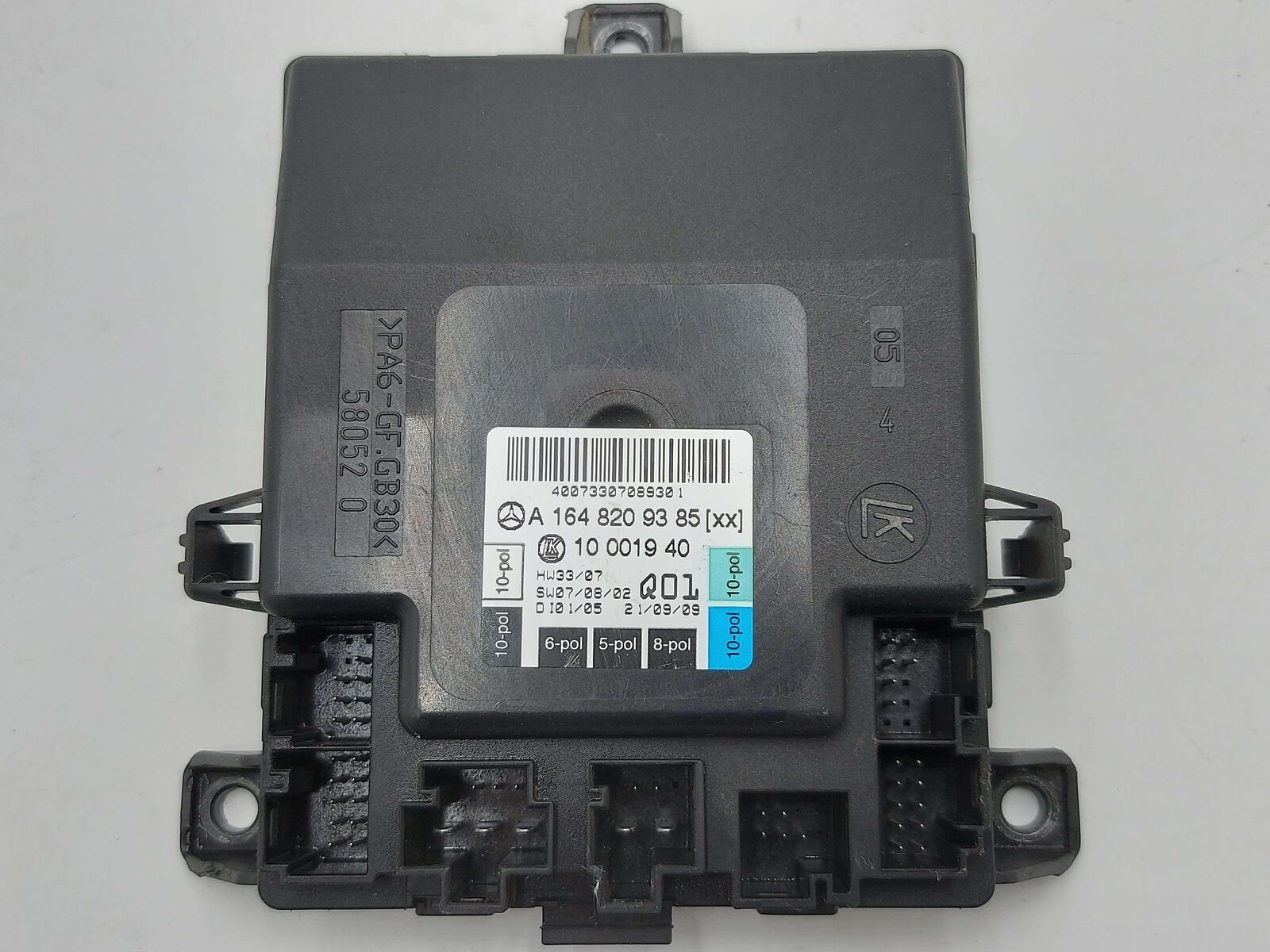 09-11 MERCEDES ML63 AMG W164 FRONT LEFT DOOR CONTROL MODULE