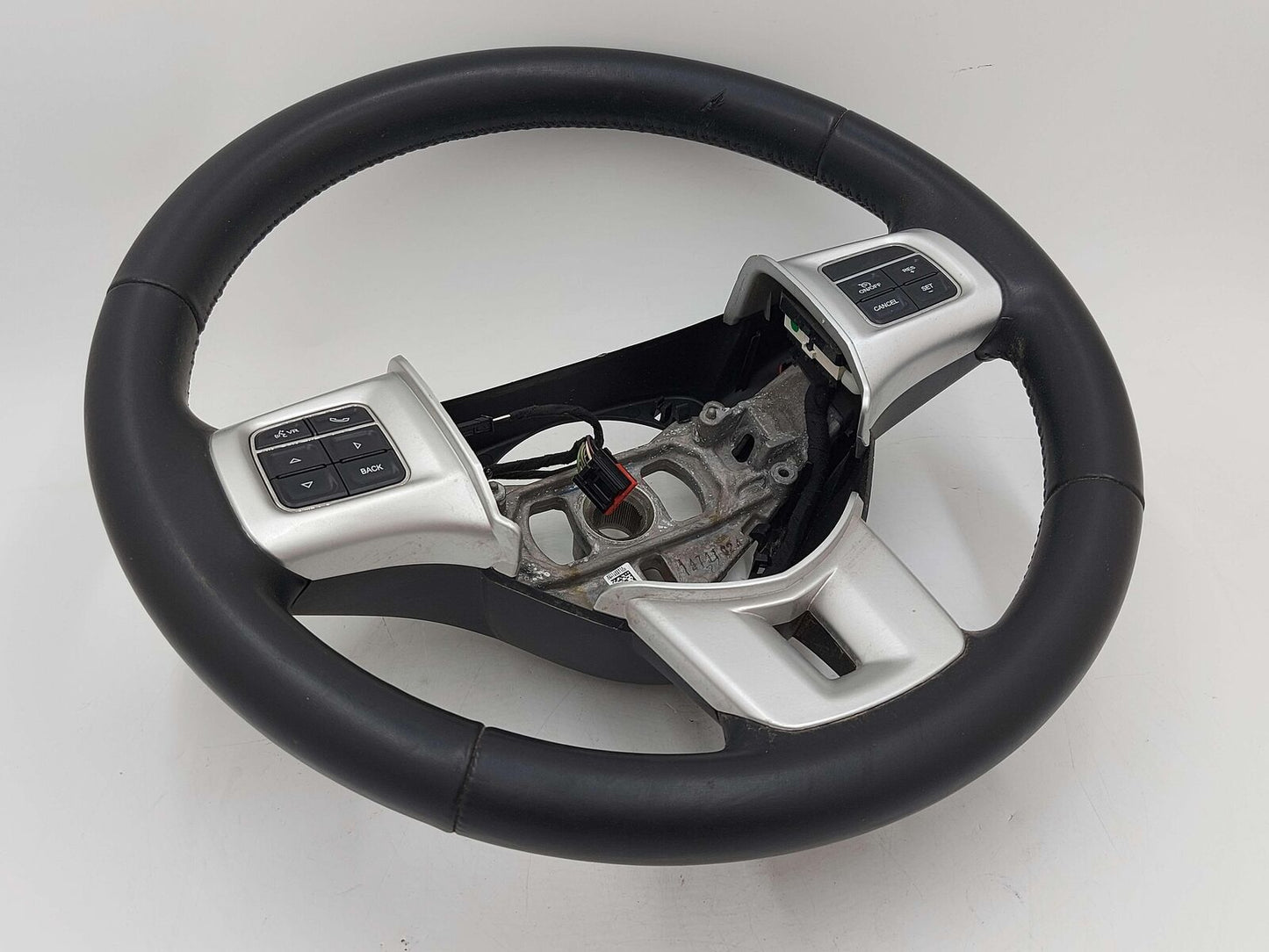 11-13 DODGE DURANGO Steering Wheel Black Leather Rt