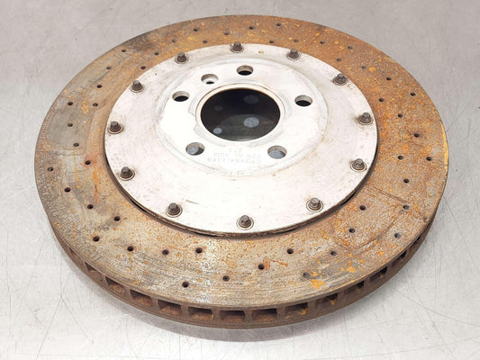 2016 MCLAREN 540C REAR LEFT BRAKE DISC ROTOR STEEL DRILLED CP2494-2489